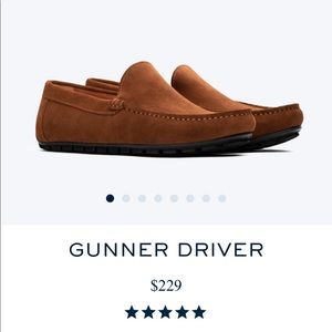 Wolf + Shepherd men’s loafers, brand new leather